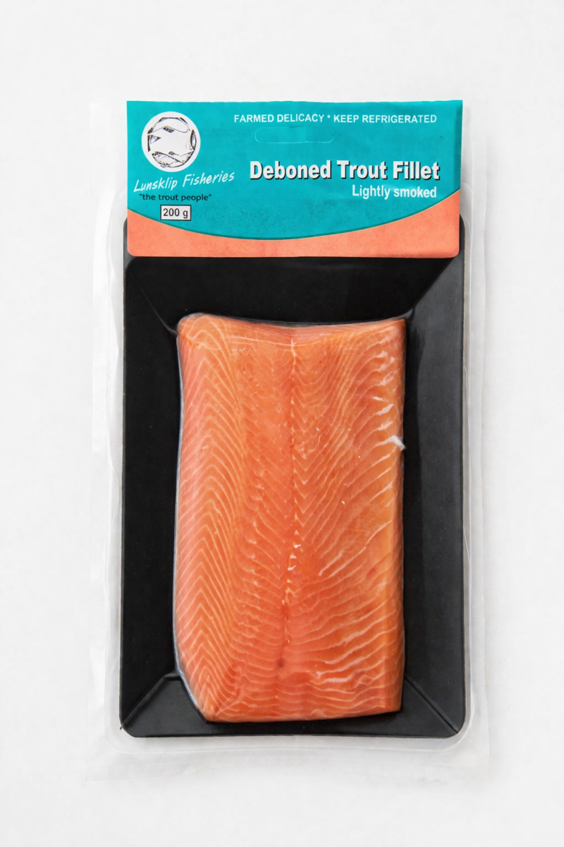 Lightly Smoked Trout Fillet 200 g - photo 2 Lightly Smoked Trout Fillet 200 g