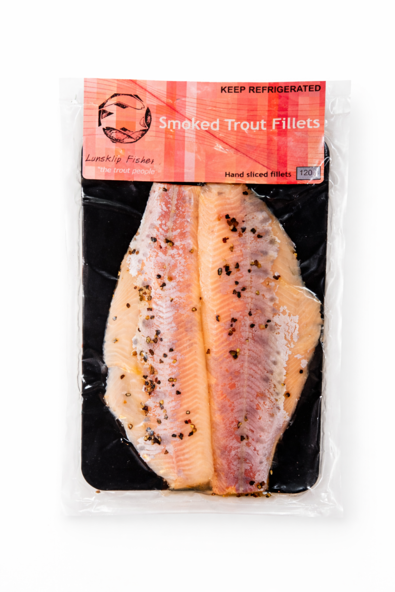 Smoked Trout Pepper Fillets 120 g